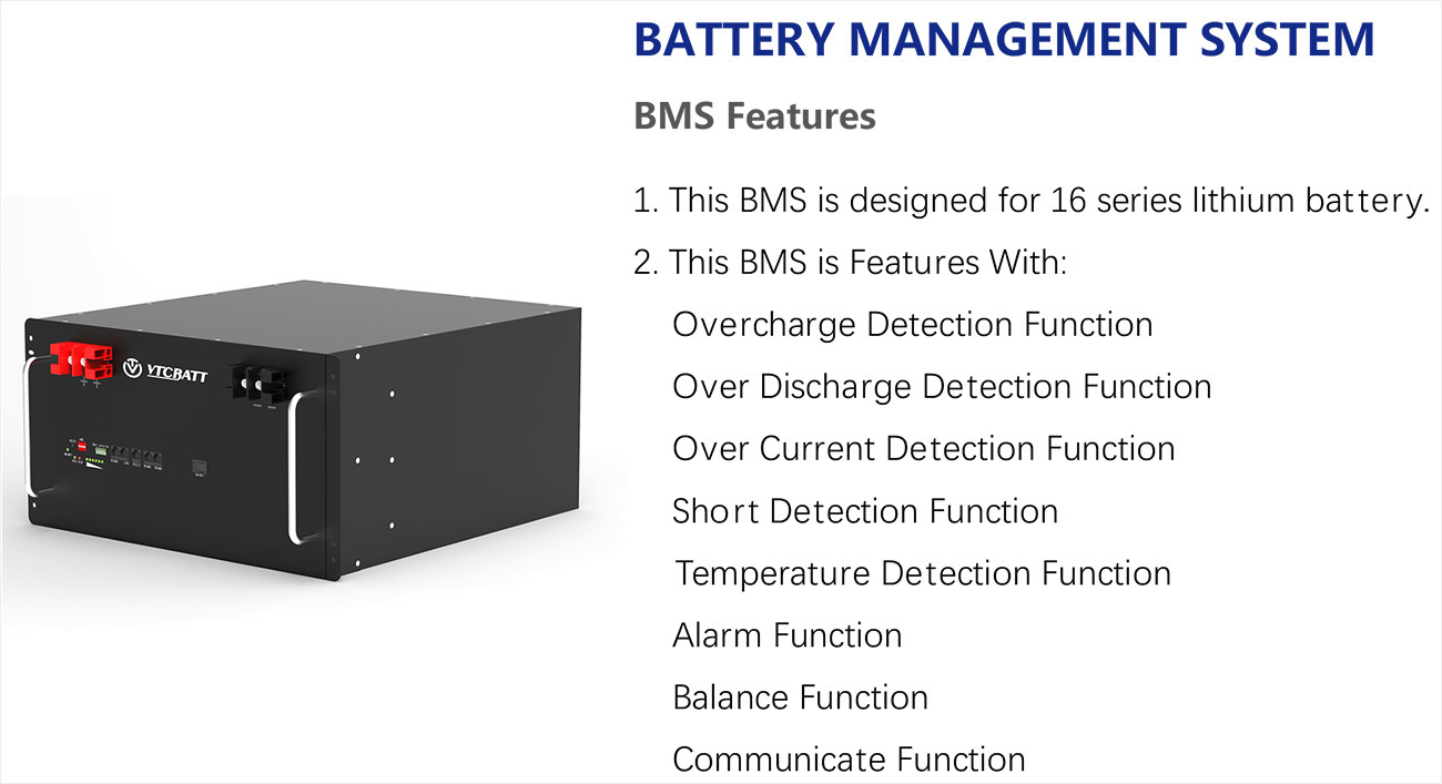 Vxl10000 10Kwh Rack Mount Lifepo4 battery